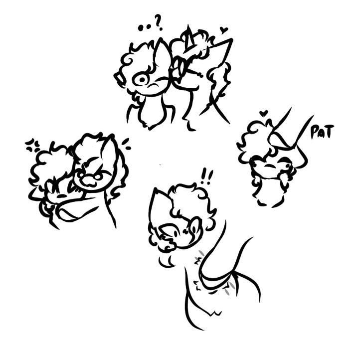 I drew some friends and others who were quite.. daring. Thank you all for the affection and hugs hehe ^^