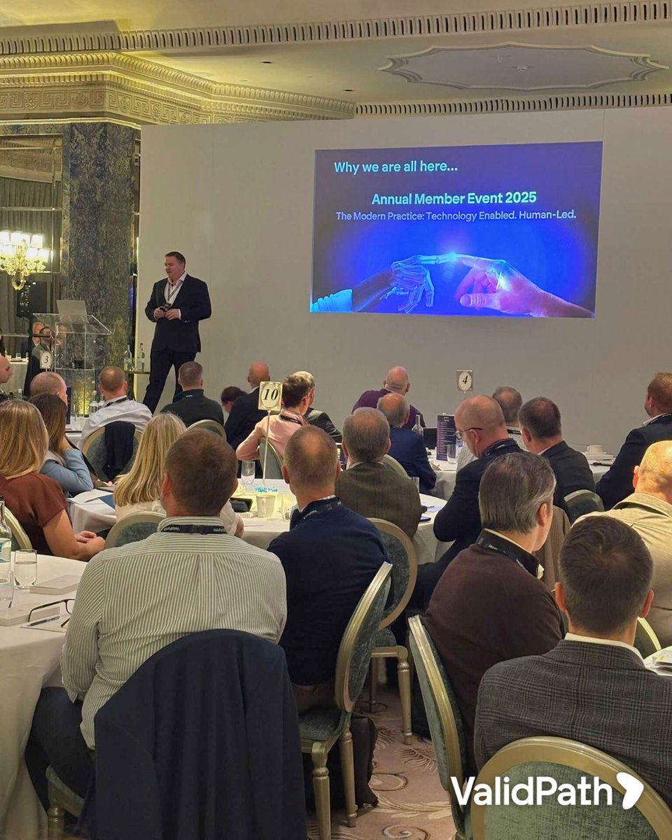 ValidPath's tweet image. Thank you to everyone who attended last week&apos;s Annual Member Event, supporting independent advisers in building modern, technology-enabled practices that remain rooted in human relationships.

#ValidPathMemberEvent2025 #IFAs #IFANetwork #IndependenceIsEverything