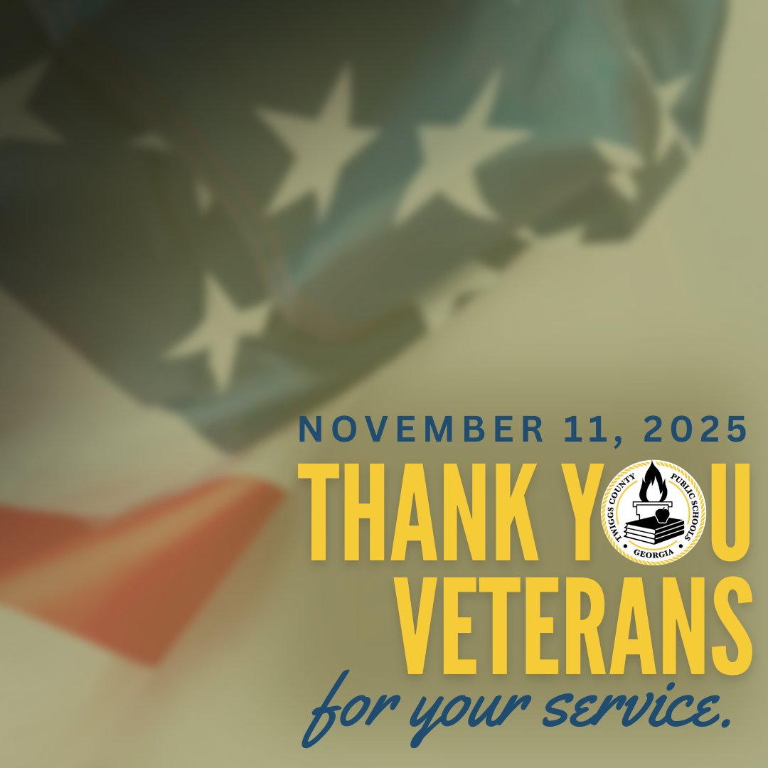 TCPSOfficial's tweet image. Honoring all who served this #VeteransDay 🇺🇸 Your courage, sacrifice, and dedication to our nation will never be forgotten. From Twiggs County Public Schools, thank you for your service. ❤️🤍💙