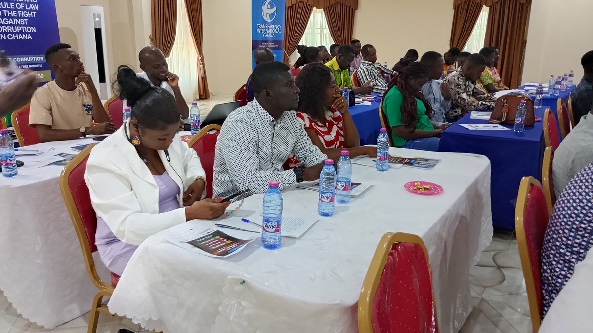Kleisnetwork's tweet photo. Yesterday, Kleis Network participated in Transparency International Ghana’s training for CSOs &amp; media on Corruption &amp; Gender Dimensions of Corruption.
We’re committed to advancing gender-responsive accountability and inclusive governance.
#AntiCorruption #GenderEquality #TIGhana https://t.co/gYodm78AG7