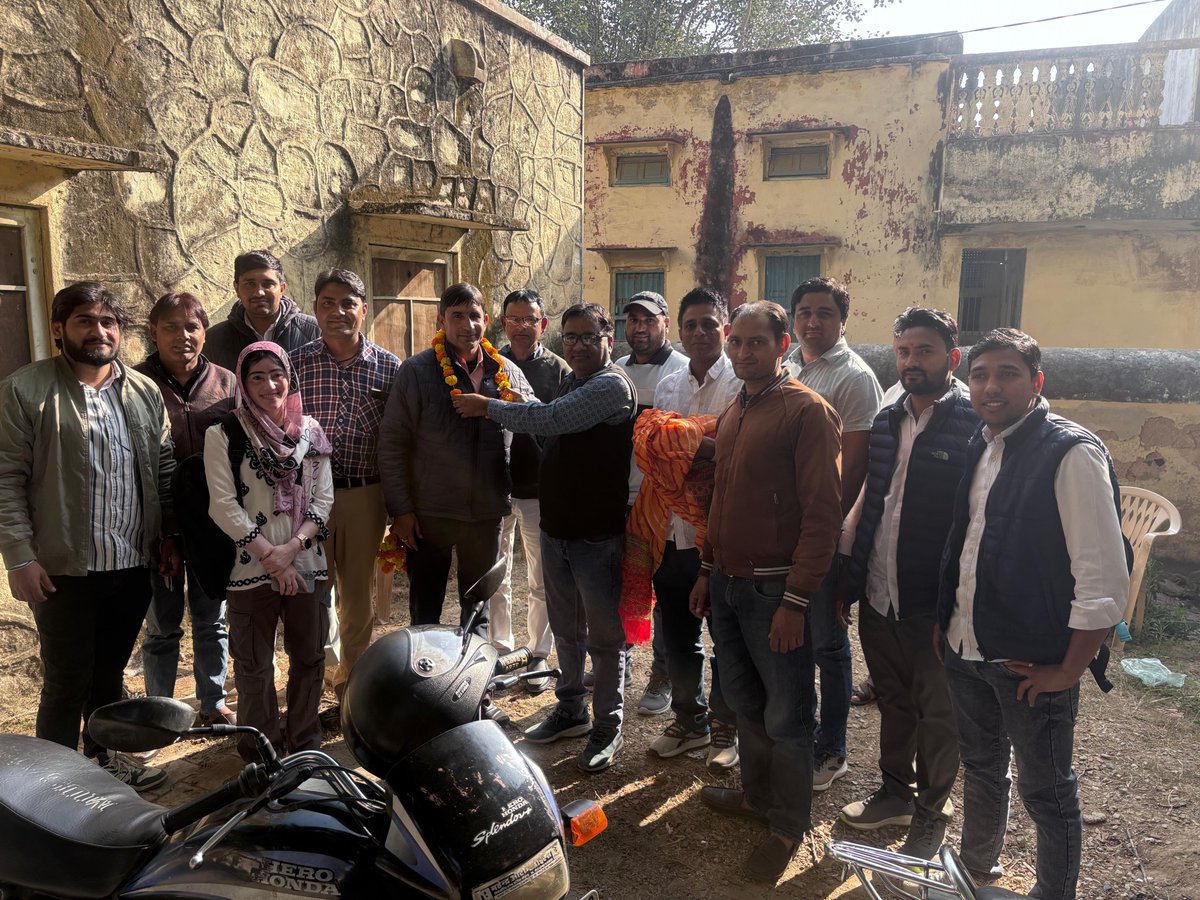 news21national's tweet photo. #Narayanpur : मदन जाट थानागाजी फार्मासिस्ट संगठन के ब्लॉक अध्यक्ष हुए निर्वाचित
#BreakingNews #NewsUpdate #LatestNews #News21National #Narayanpur #PharmacistOrganization #MadanJat #BlockPresident #PharmacistCommunity #ElectionResult #CommunityLeadership #PharmacistWelfare #RajasthanNews #PharmacyLeaders #PharmacistSupport