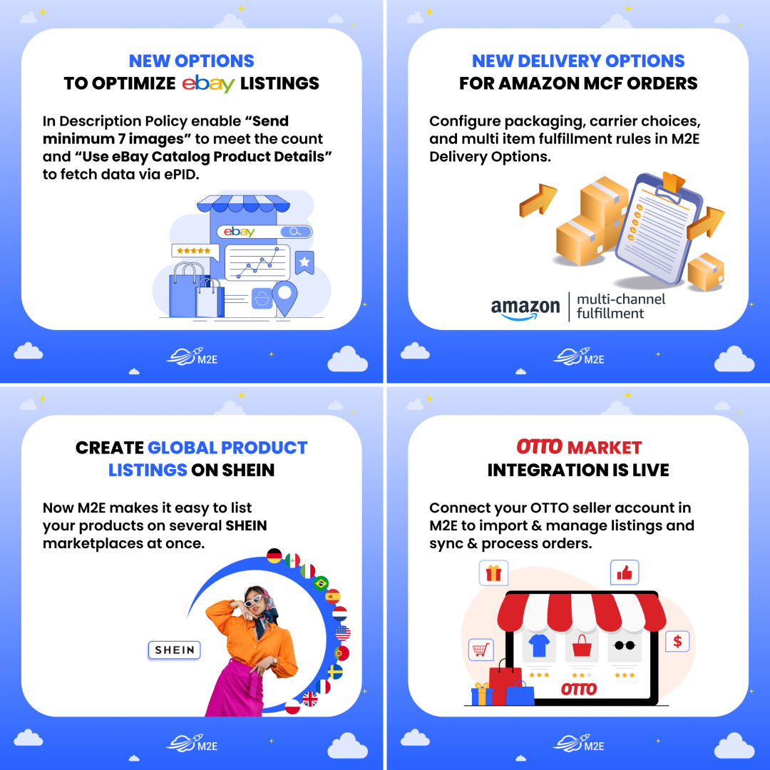 m2ecloud's tweet image. 📢 October 2025 M2E Cloud Updates!
What’s new? 👉 Swipe through to explore!

More about October 2025 M2E Cloud updates 👉 docs.m2ecloud.com/docs/october-2…

#m2ecloud #ecommerce #multichannel #amazonmcf #shein #temu #ebay #tiktokshop #otto