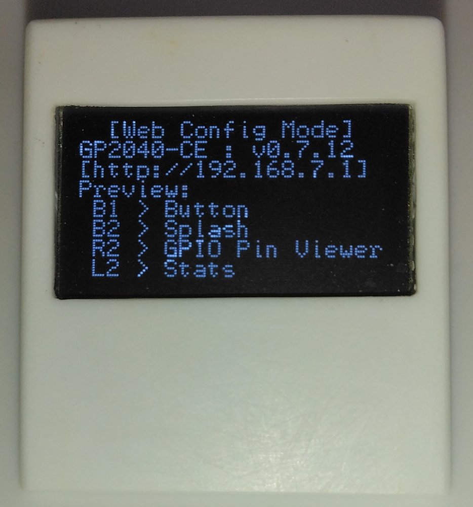 Zimmad_DOMdev's tweet photo. もう一つV0.7.12から

・WebConfigから設定変更後ソフトリセットするとOLEDの表示が固まることがある。一度USBを抜き差ししないと直らない

という現象が起きます。その後も正常に動作はしているっぽいので繋ぎなおせばよいだけなのですが。

#GP2040 https://t.co/y1fiDjJgK5