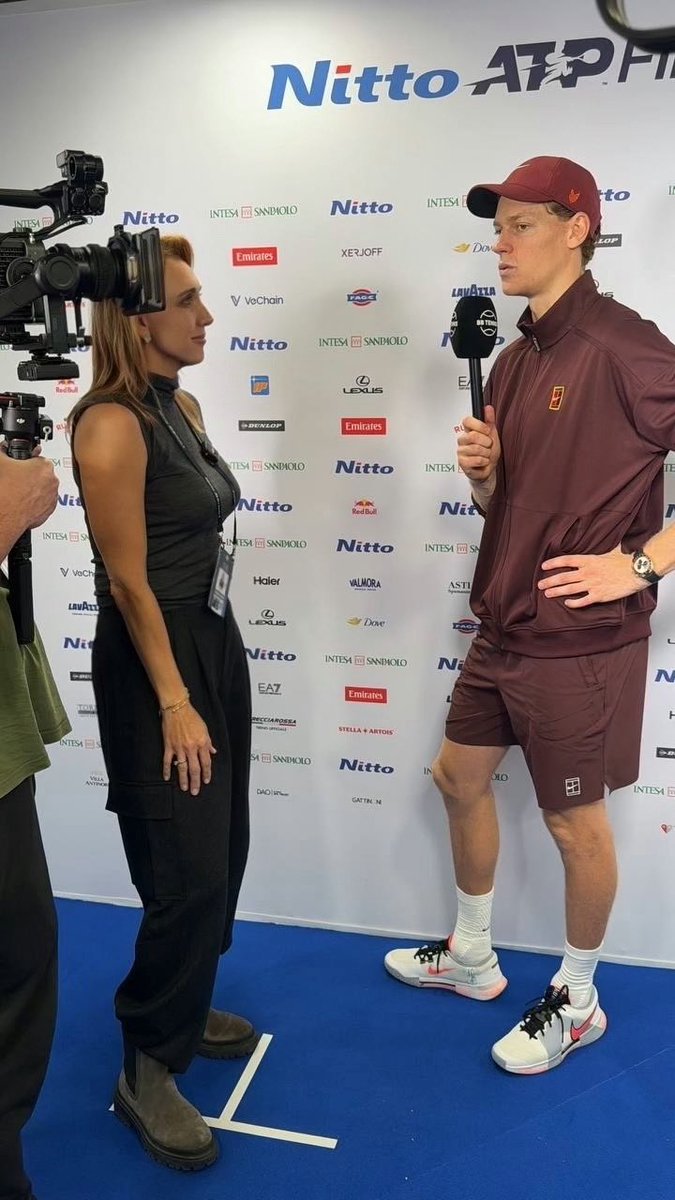 Interview with Jannik Sinner after his first round win in Torino for <a href="/BbTennis13008/">BB Tennis</a> 

youtu.be/OS4R0fVSys8?si…