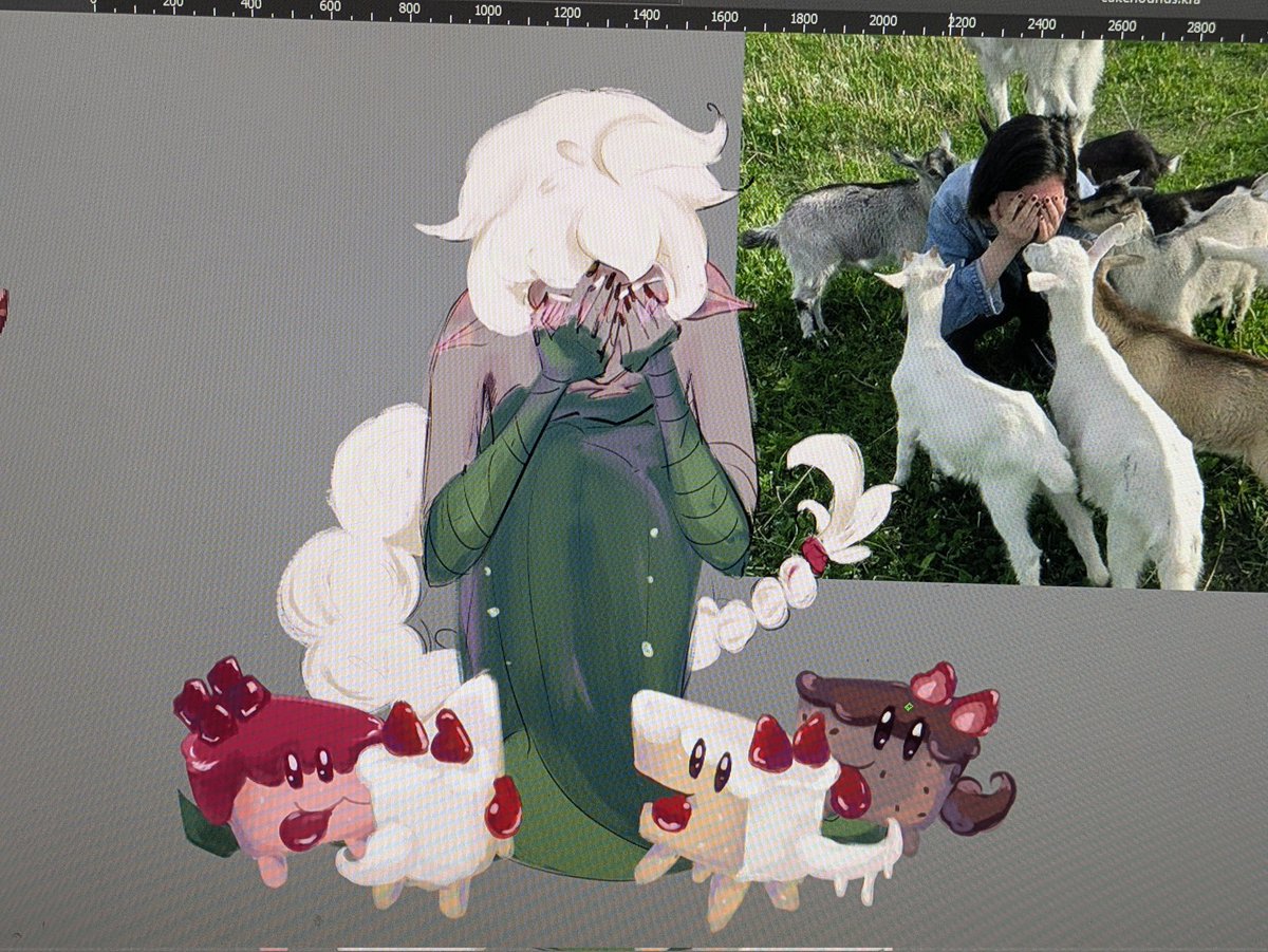 I can't connect my pc to wifi for some reason but here's lili
#CRK #whitelilycookie