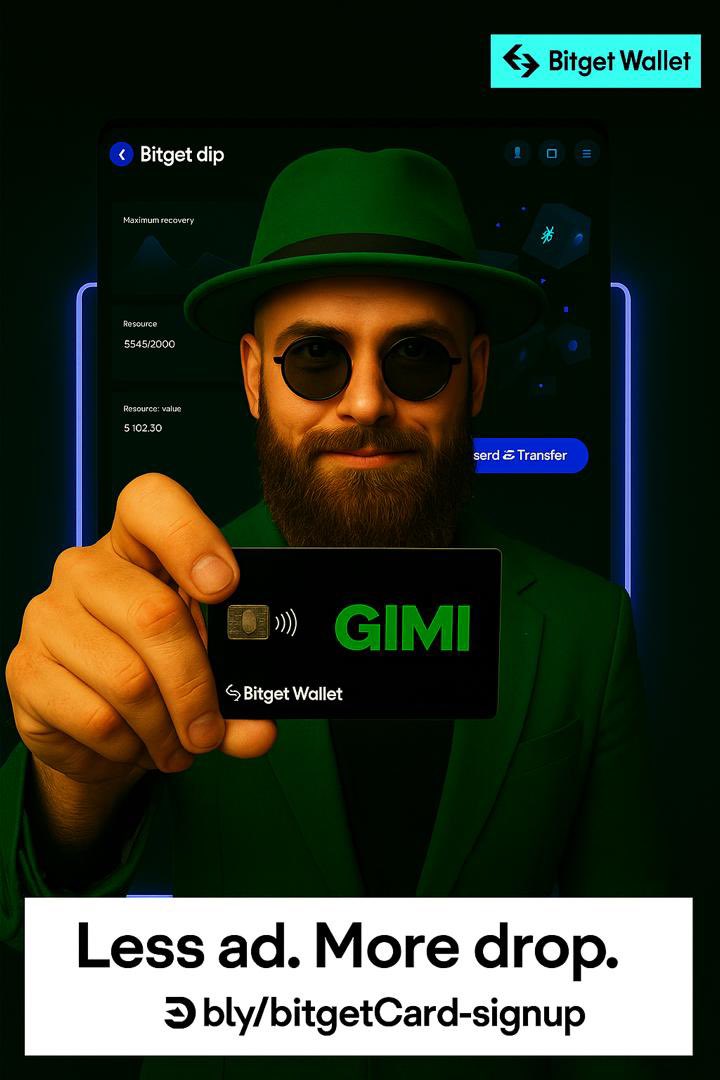 allthingsball00's tweet photo. Upgrade your spending power ⚡
The Bitget Wallet Card just got an upgrade ZERO fees
💳 Spend crypto anywhere, anytime.
💰 Deposit $1 → Get $5 instantly!
No barriers. No hidden costs.
➡️ https://t.co/3y2MTVs9FR…?
@BitgetWallet @GIMIapp
#FlexTheCard #NFT #StoryProtocol https://t.co/DWFcs4cl1r