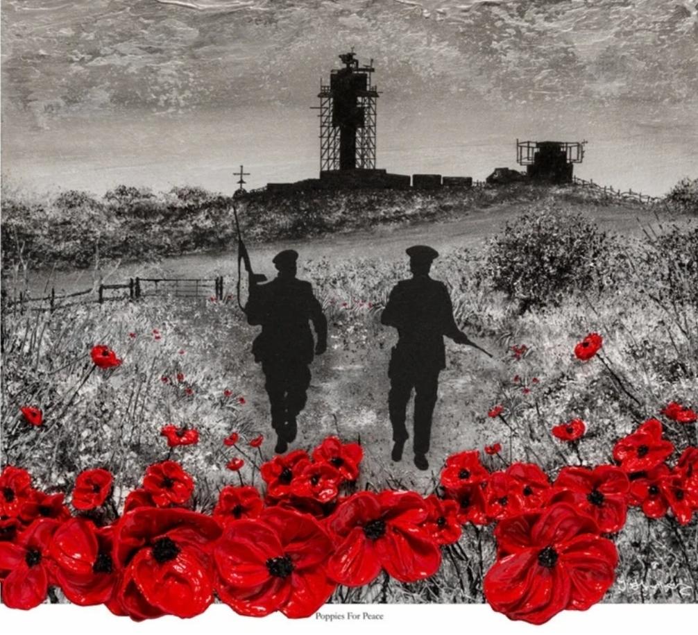 Privileged to mark the 11th hour of the 11th day of the 11th month in Dromore with Dromore RBL. Huge credit to them for a dignified and moving service of Remembrance. Lest We Forget 🙏