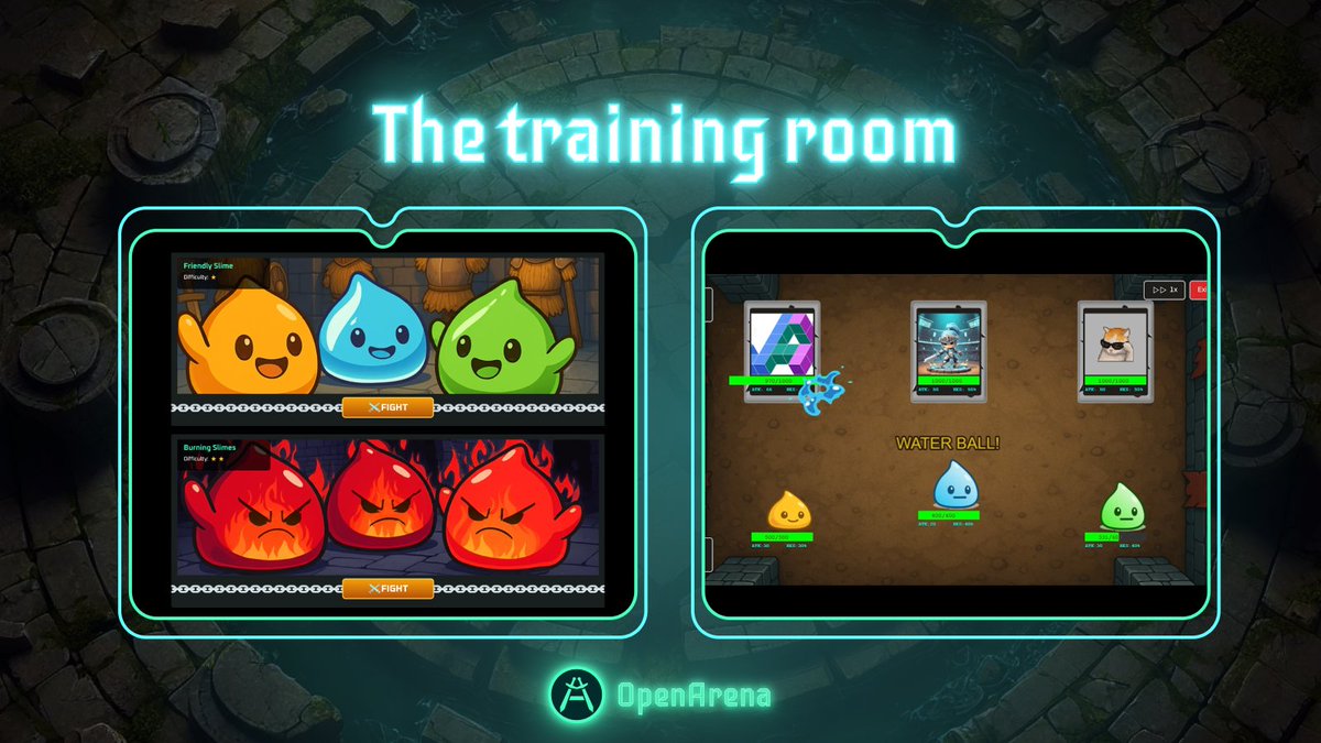 OpenArena_cc's tweet photo. Don’t get rekt — get ready

Bring any NFTs to the Training Room to test your squad before going all in PvP.

Built in @u2u_xyz https://t.co/FhX7cvwnOv