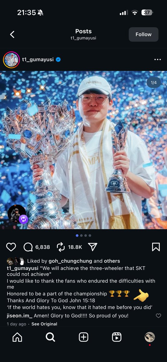 IJS_Cindy's tweet photo. guma honoring God in his victory post is such a beautiful thing to see ❤️ https://t.co/2xrCbgqz4d