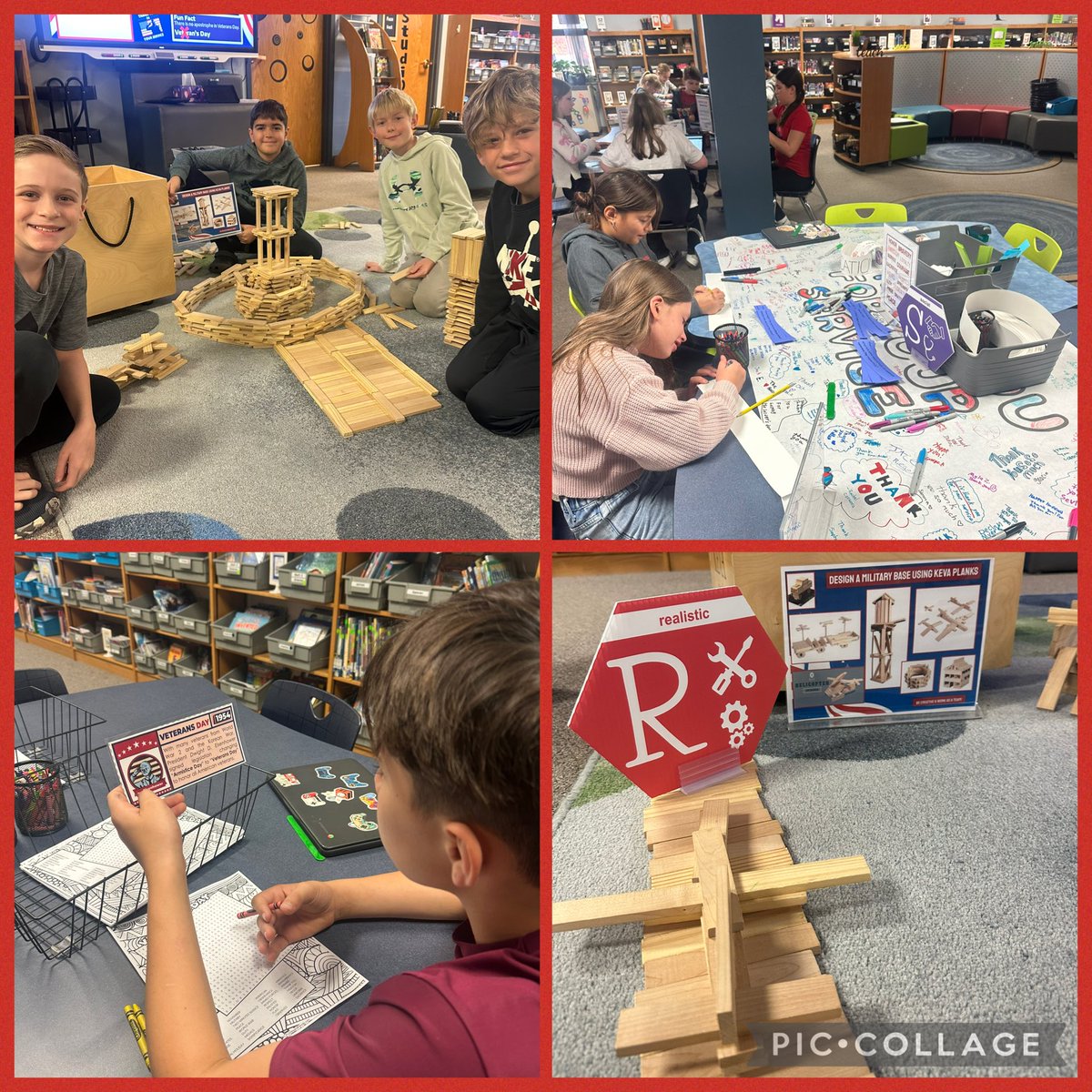 MrsOsbornAES's tweet image. We had a #RIASEC Party in the #AESLLC for Veterans Day. Lots of great work was seen throughout the week! 🇺🇸♥️🤍💙