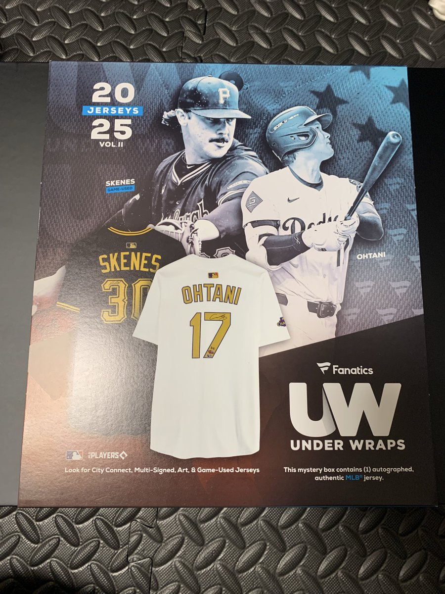 MLB 2025 Fanatics Under Wraps （佐々木朗希） MLB 2025 Fanatics Under Wraps （佐々木朗希） 2025 FANATICS UNDER