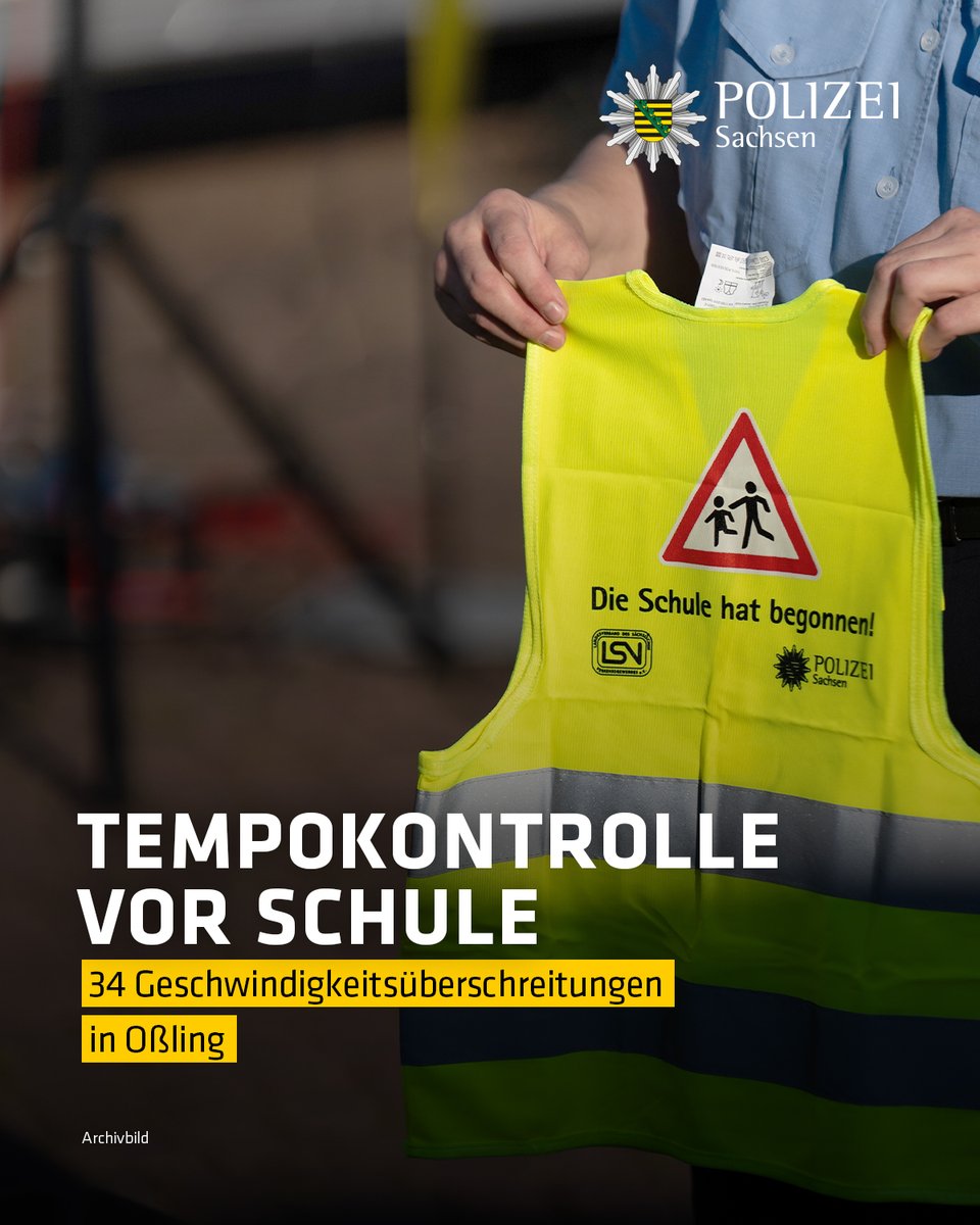 Polizei Sachsen tweet media