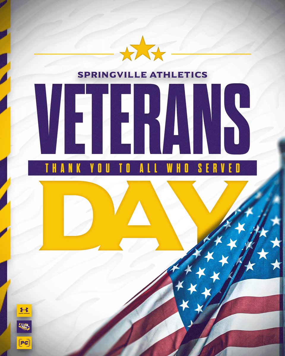 SpringvilleFB's tweet image. Thank you veterans! 🇺🇸