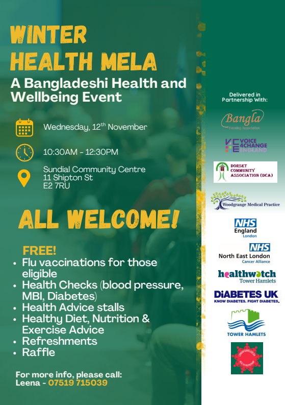 Healthwatch Tower Hamlets tweet media