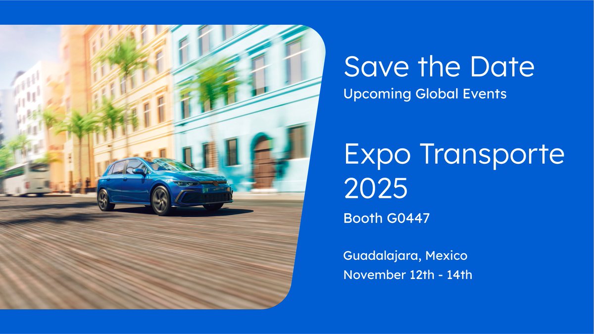 delphiautoparts's tweet image. Next stop: Expo Transporte 2025! Join us in Guadalajara, Mexico, from November 12–14, and see how our advanced technologies are shaping the future of cleaner, more efficient commercial mobility.

📍Stand G0447 — come say hi! 👋