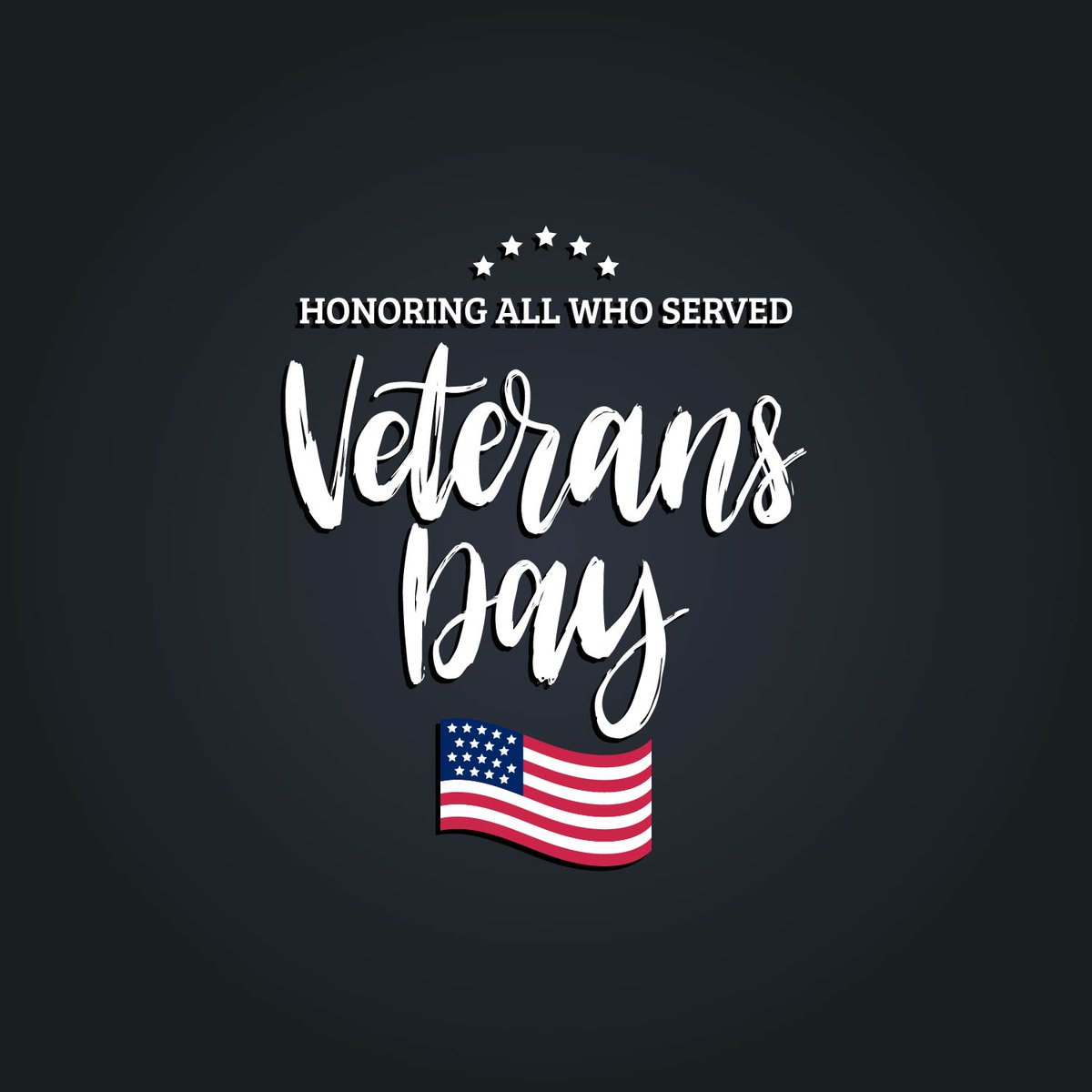 On Veterans Day and every day, we salute the brave men and women who protected our freedom. Thank you for your service and your sacrifices.