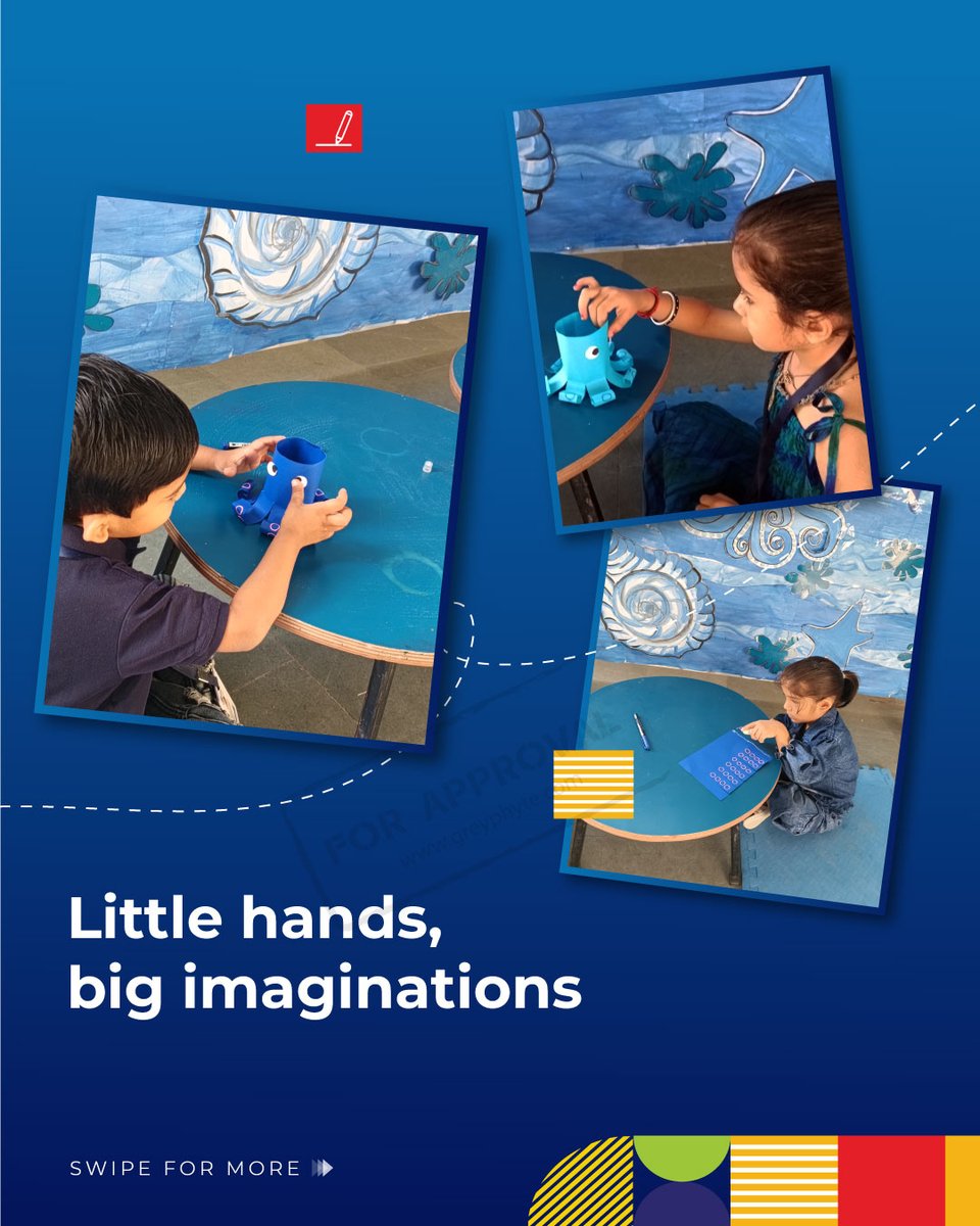 vsas_naranpura's tweet image. A blue-tiful day indeed! 💙
Our little VSAS learners explored the color blue through fun activities, art, and imagination, learning calmness, creativity, and confidence along the way.

#blueday #bluedaycelebration #colorlearning #bluecolor #vishvaniketanshantiasiaticschool