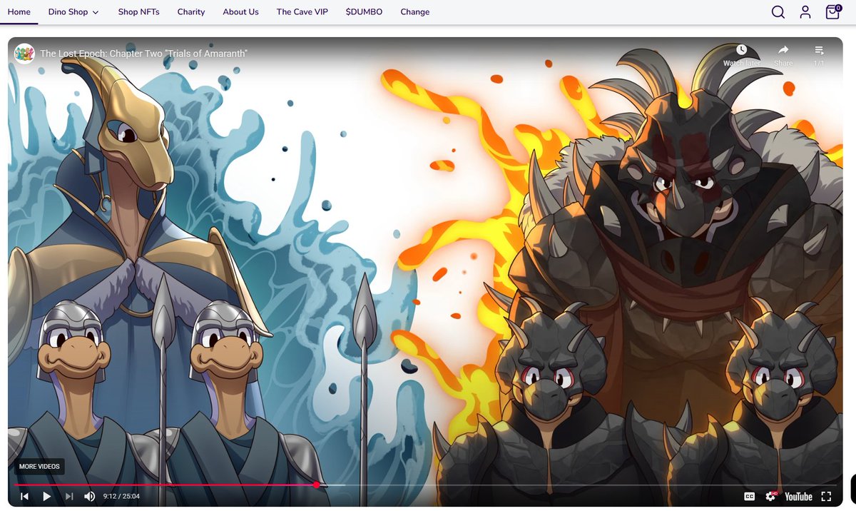 <a href="/Eddie_ShoBiz/">ShoBiz🍌🦍</a> <a href="/DinoFamCol/">DinoFam®</a> <a href="/ApeChainHUB/">ApeChainHUB</a> <a href="/OthersideMeta/">Othersidemeta</a> <a href="/AMZNVideoGames/">Amazon Video Games</a> Thanks Fam! Turning a ship never happens on a dime. 

We're excited to reboot our OG Bad Baby Dinos to be on brand with our lore, animated series and an entire universe of original characters. 

Up next, Cave Dinos?🤔