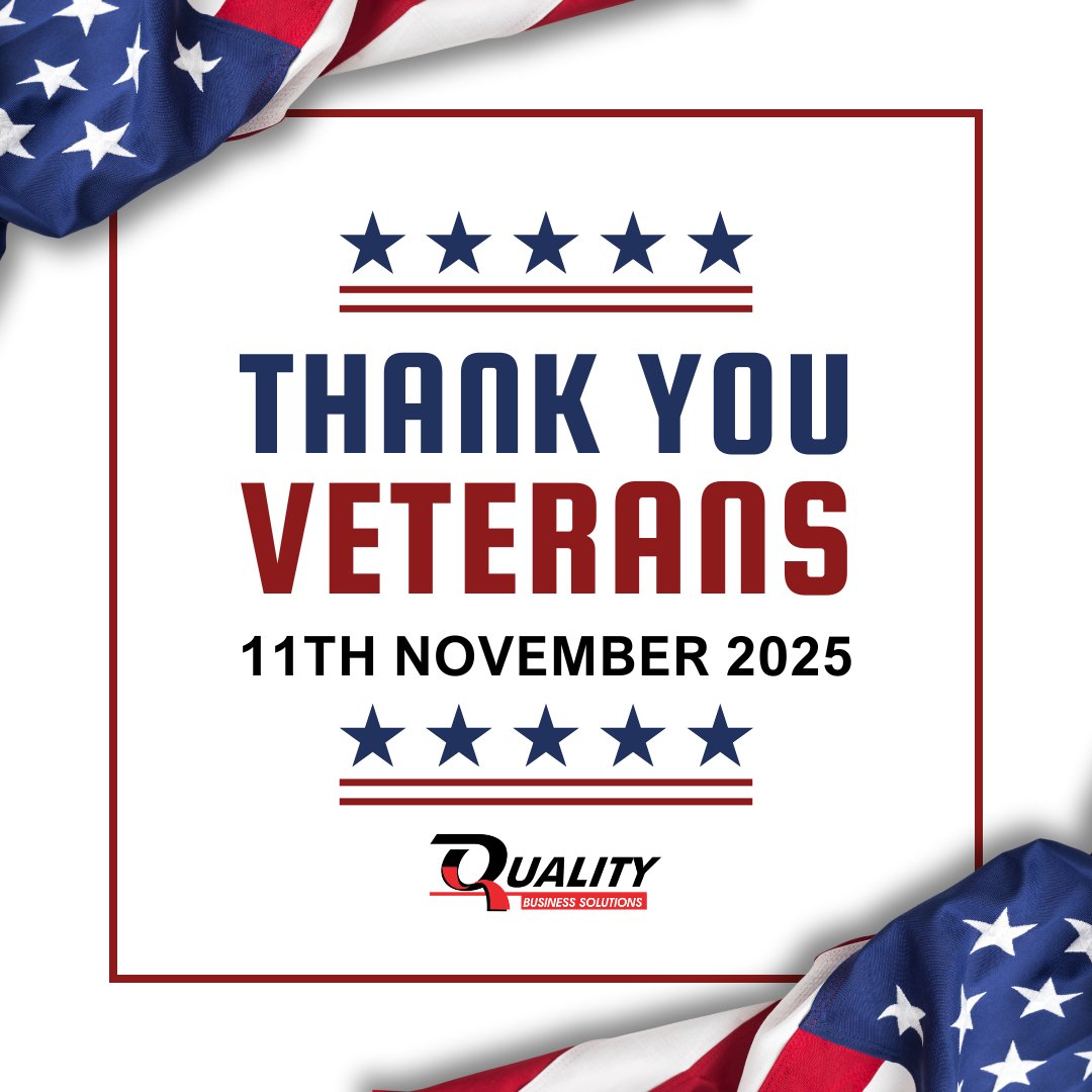 QBS_Copiers's tweet photo. To all veterans — thank you for your service, your strength, and your continued contributions to our communities.

#VeteransDay #ThankYouVeterans #Gratitude #Service #Leadership https://t.co/Os96r5KTVc