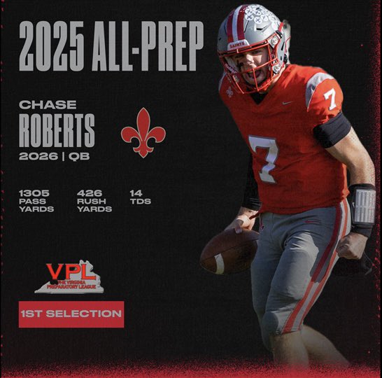 Blessed to be named All-Prep Quarterback!
