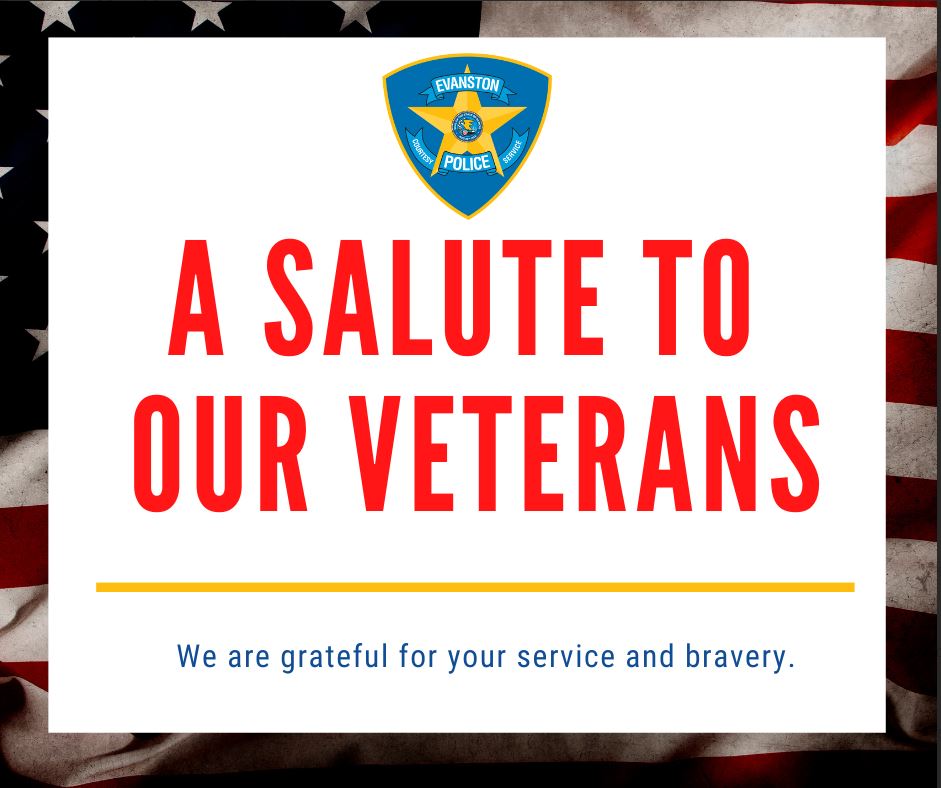 Today we pause to honor the men and women who have served and continue to serve our country, including members of our own department.

Your courage, sacrifice, and dedication protect and preserve our freedoms.