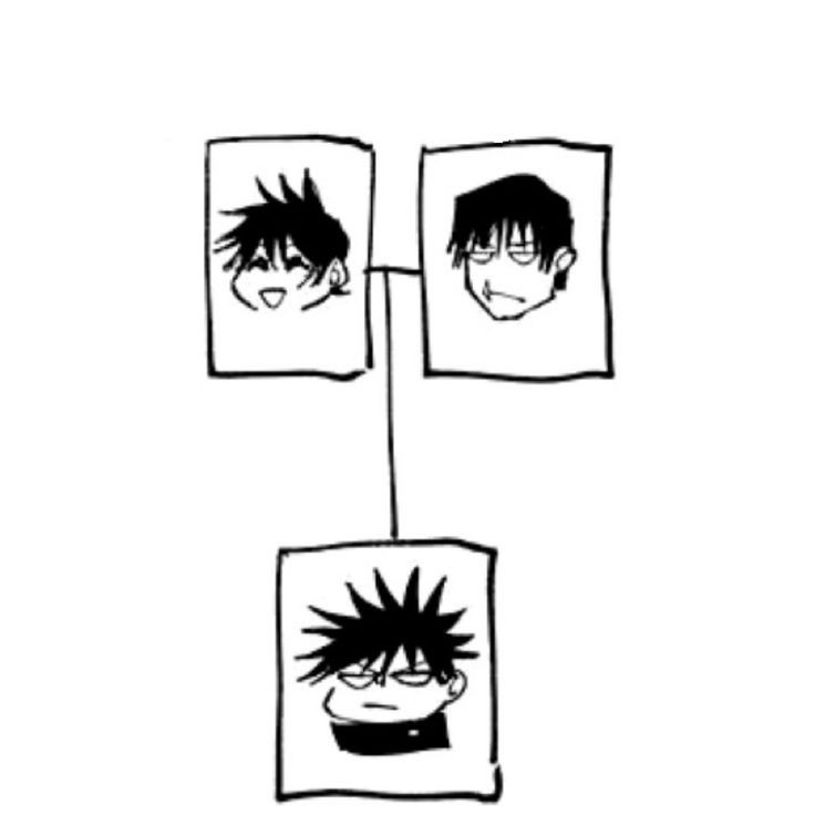 megumi is just toji with mamaguro's hair 😭