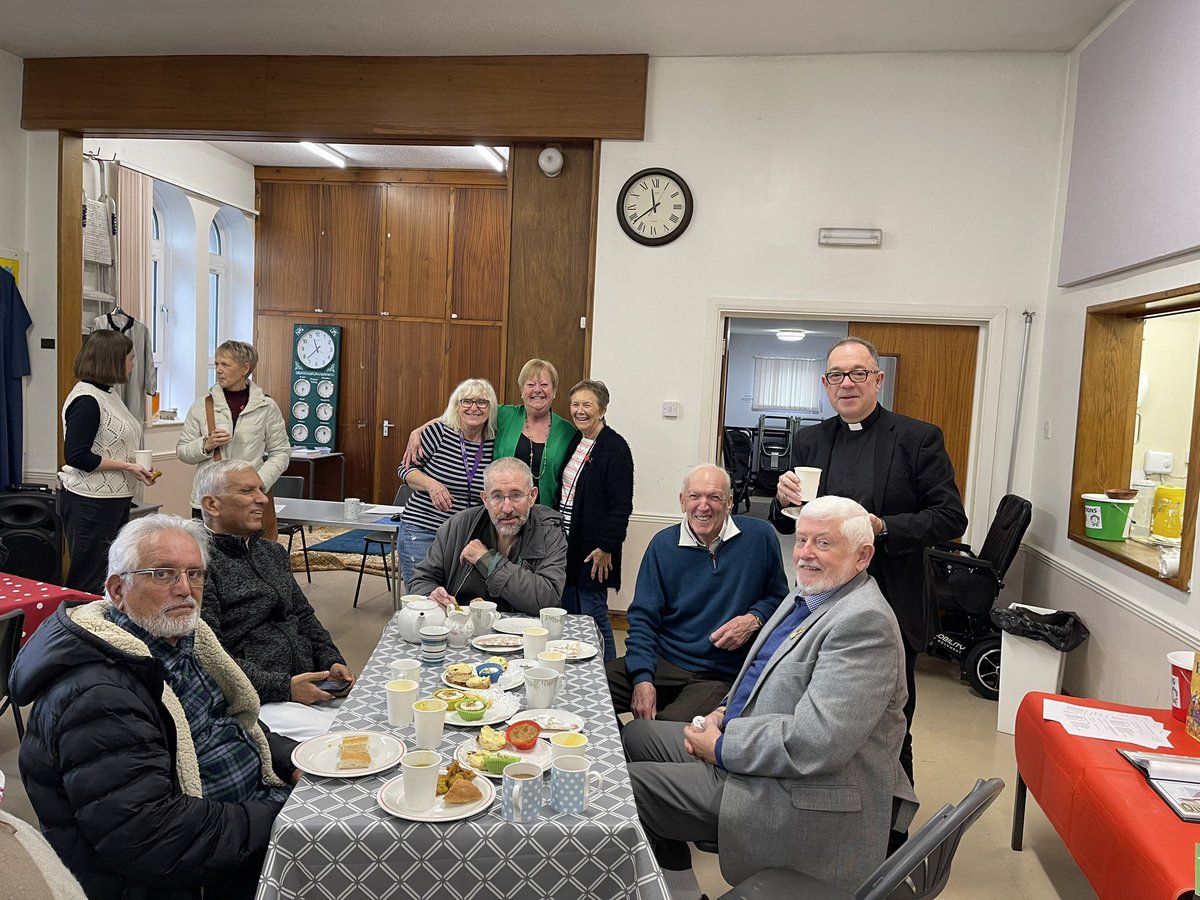 Great joy at “Houses of Prayer” coffee morning for interfaith week. Lovely to share solidarity with our Muslim brothers and sisters <a href="/ChurchinWales/">The Church in Wales | Yr Eglwys yng Nghymru</a>