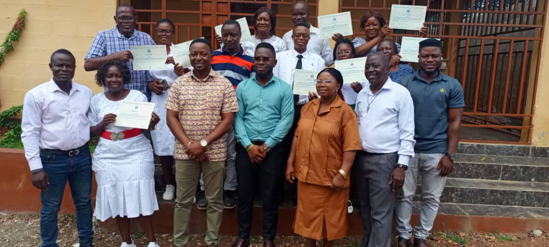 GOAL, in collaboration with Eastern Technical University, has certified 15 mentors through the Clinical Mentorship Program in five chiefdoms of Kenema District. This milestone, witnessed by the DMO, DHS1, and ETU HOD, is part of efforts to strengthen healthcare delivery.