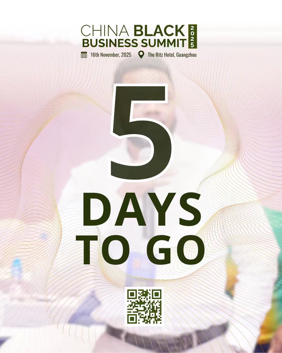 🔥 Only 5 days left!
Speakers ready. Sponsors onboard.
The movement is set — all that’s missing is you.
#CBBS2025 #RootsToRise #BlackExcellence