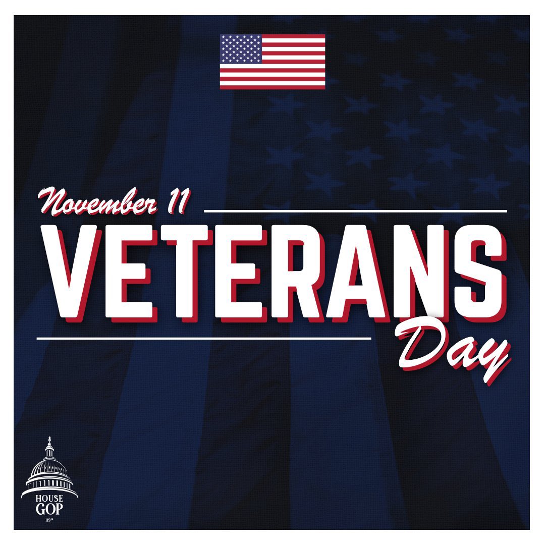 RepRickAllen's tweet image. Today, we pause to honor the brave men and women who have worn our nation’s uniform. Your courage, sacrifice, and dedication remind us that freedom is never free.

To all veterans—thank you for your service, your strength, and your unwavering devotion to our country. We are…