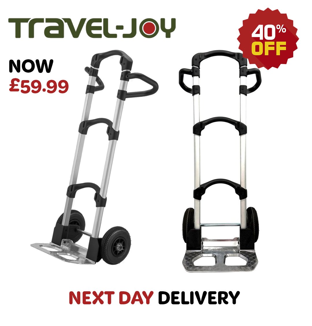 ParrsWorkplace's tweet image. Meet your new go-to sack truck — built for efficiency and reliability. Weighing just 6.7kg, it’s easy to lift yet strong enough to handle loads up to 200kg. The ultimate tool for fast, efficient home and commercial deliveries. bit.ly/3vM0GlC #manualhandling