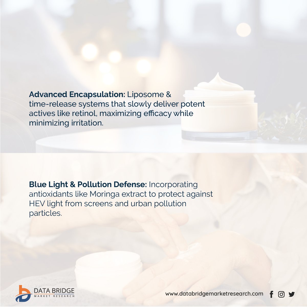 The Global Night Cream Moisturizers Market is glowing up — valued at ~USD 2 B (2024) and projected to hit ~USD 3.06 B by 2032 

Discover more 👉 databridgemarketresearch.com/reports/global…

#DBMR #SkincareMarket #CleanBeauty #BeautyTech #Moisturizers #DBMRInsights