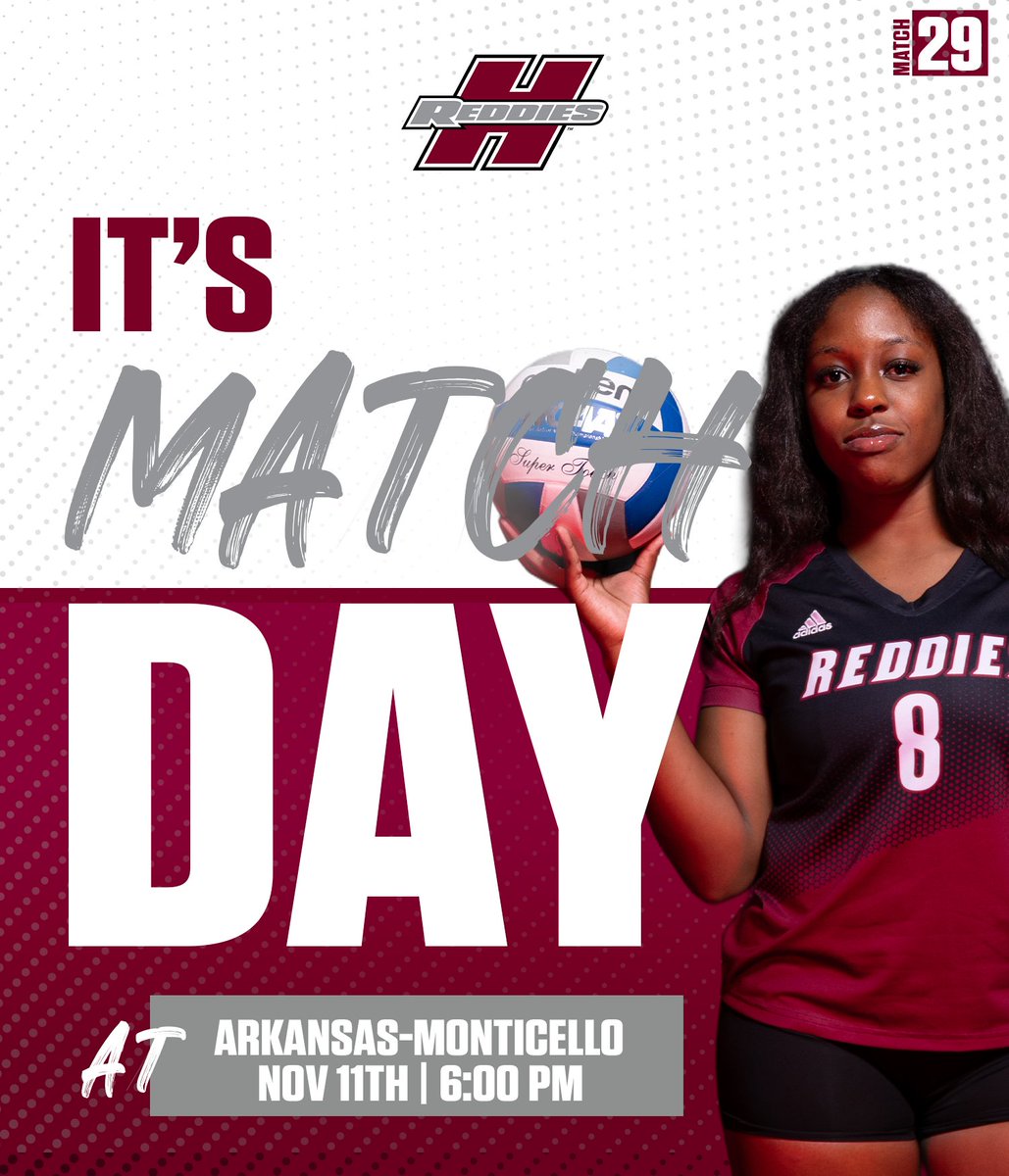 Back on the road in Monticello 💥

🆚 Arkansas–Monticello
📍 Monticello, AR
🏟️ Steelman Fieldhouse
🕕 6:00 PM
📊 HSUsports.com/coverage

#NoMereBeast