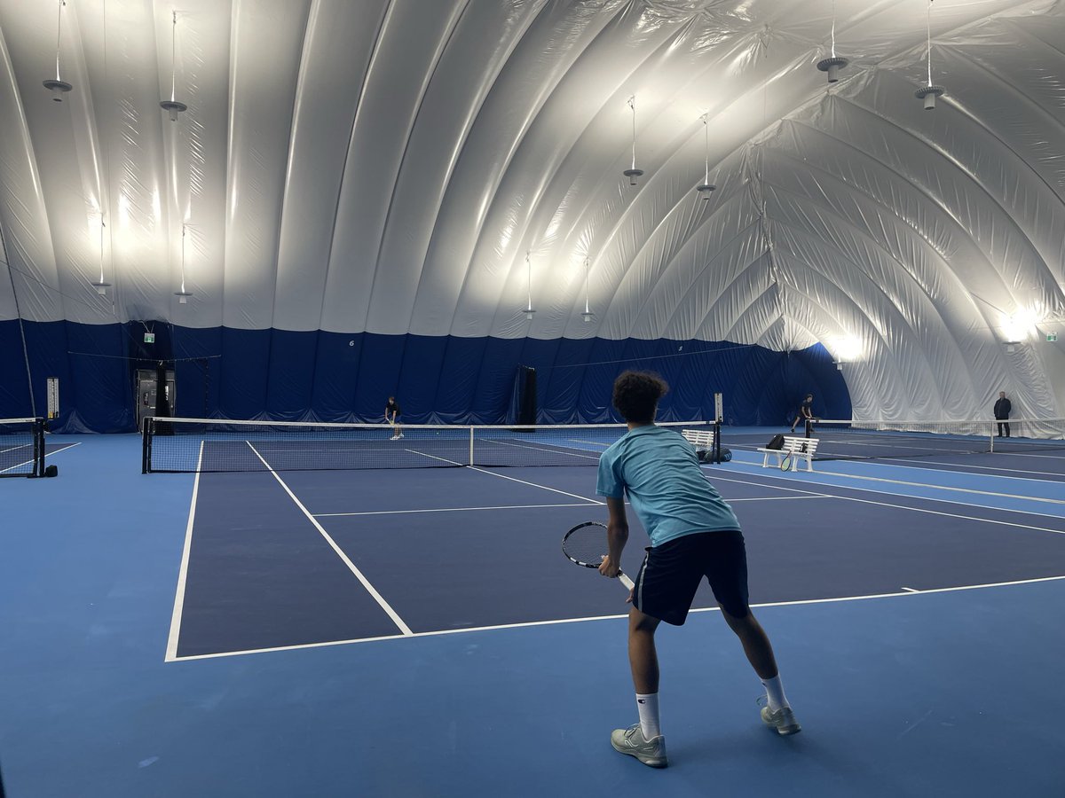 OFSAATennis's tweet image. Day 2 of OFSAA has begun!! What a great way to kick off the morning @ The Keith Davis Tennis Centre

Best of luck to all of our athletes!! 💚🎾🎾💪 #Tennis #GameSetMatch #OFSAA
@tdsb @TDSSAA_TDSB @TownofNewmarket