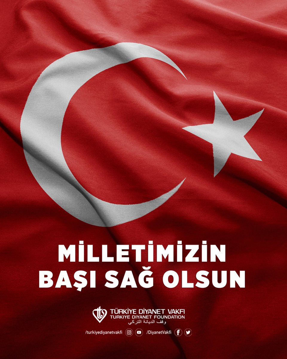 Azerbaycan’dan ülkemize gelmek üzere havalanan Türk Silahlı Kuvvetleri’ne ait askeri kargo uçağının düşmesi sonucu şehit olan kahraman Mehmetçiklerimize Allah’tan rahmet; ailelerine, yakınlarına ve aziz milletimize başsağlığı diliyoruz.