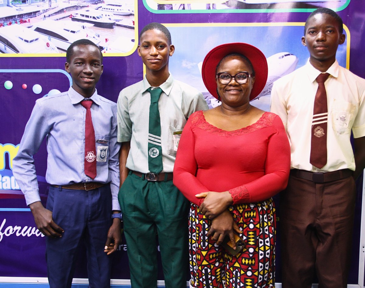 LUNCHTIME WAKA with MC Ice and Peterside

Topic: LEARNTOR Foundation Powering TechUp Boys Initiative

Guests: Mercy George-Igbafe (MGI) alongside Israel Edafe (Ijaiye Ojokoro Senior College), Idris Yusuf (Lagos Baptist Senior College), and Damilare Shomade (Ifako Ijaiye Ojokoro