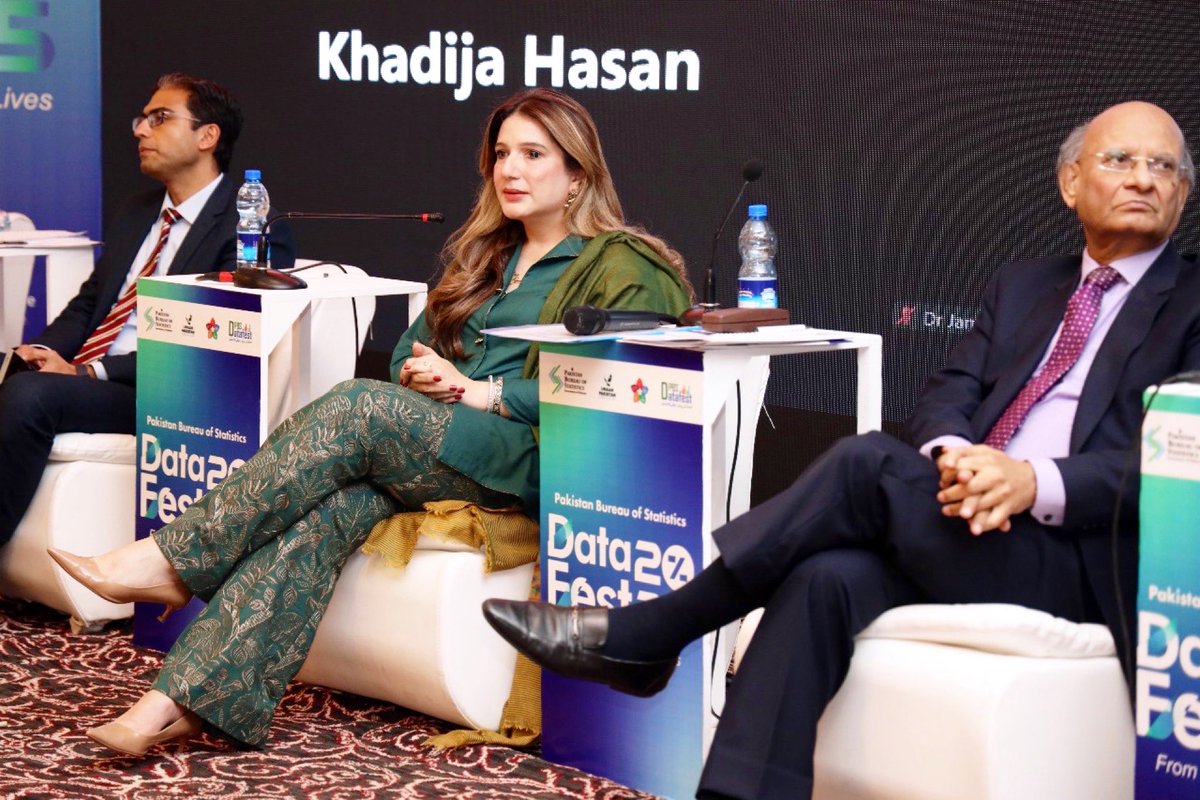 JahanAraWattoo's tweet photo. At #DataFest Islamabad, hosted by @PBSofficialpak . In concluding remarks , I spoke about rethinking NFC, data security, and the impact of social protection as a provincial subject. https://t.co/bQ57H5IvAU