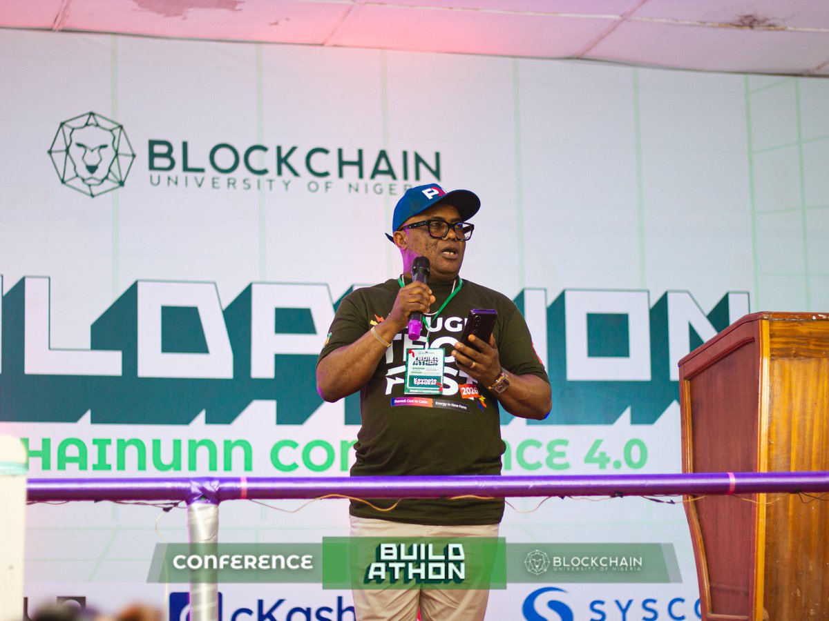 BlockchainUNN's tweet image. Our first keynote speaker, Dr. Prince Lawrence Ezeh, the Commissioner for Innovation, Science and Technology, Enugu State, delivered an inspiring session on “Advancing Enugu State Through Technology and Impact.” He emphasized the vast opportunities within the blockchain ecosystem…