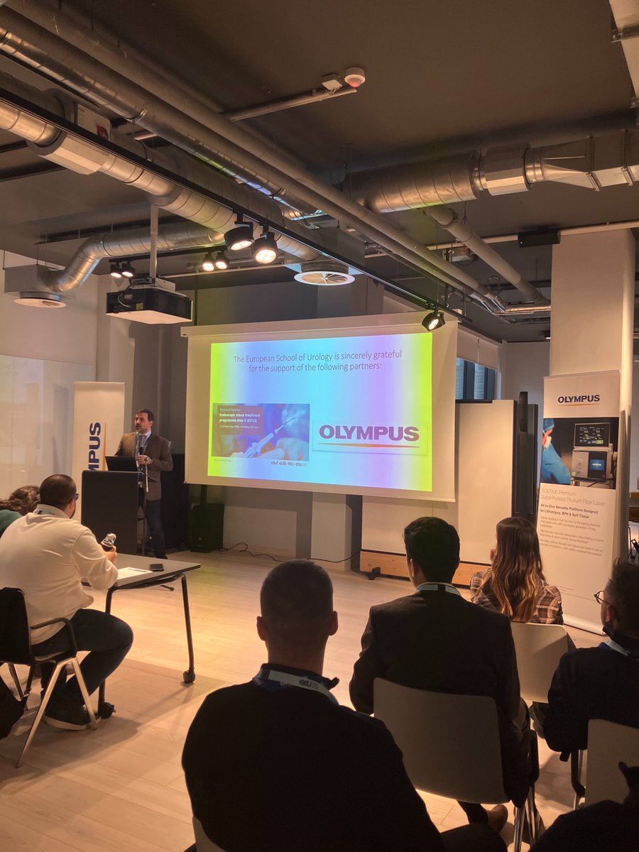 OlympusUrology's tweet photo. ๐ The #ESTs2 Urology Stone Treatment Workshop kicks off today!
Bringing together experts and hands-on innovation in endoscopic stone treatment. Hereโs to two days of learning, collaboration, and advancing patient care. ๐ช๐ฌ
#Olympus #EAU #ESU #Urology https://t.co/oNAevO6s54