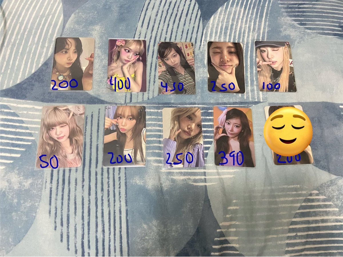 lyzuha's tweet photo. wts lfb ph
————
le sserafim photocards
————

prices in pic

—notes—

payo
via jnt 
w vid of card condi
dm to claim!
prio taking more

—tags—
chaewon yunjin eunchae kazuha sakura crazy different hot spaghetti easy kuromi my melody antifragile smart come over https://t.co/fgxEQs5efb