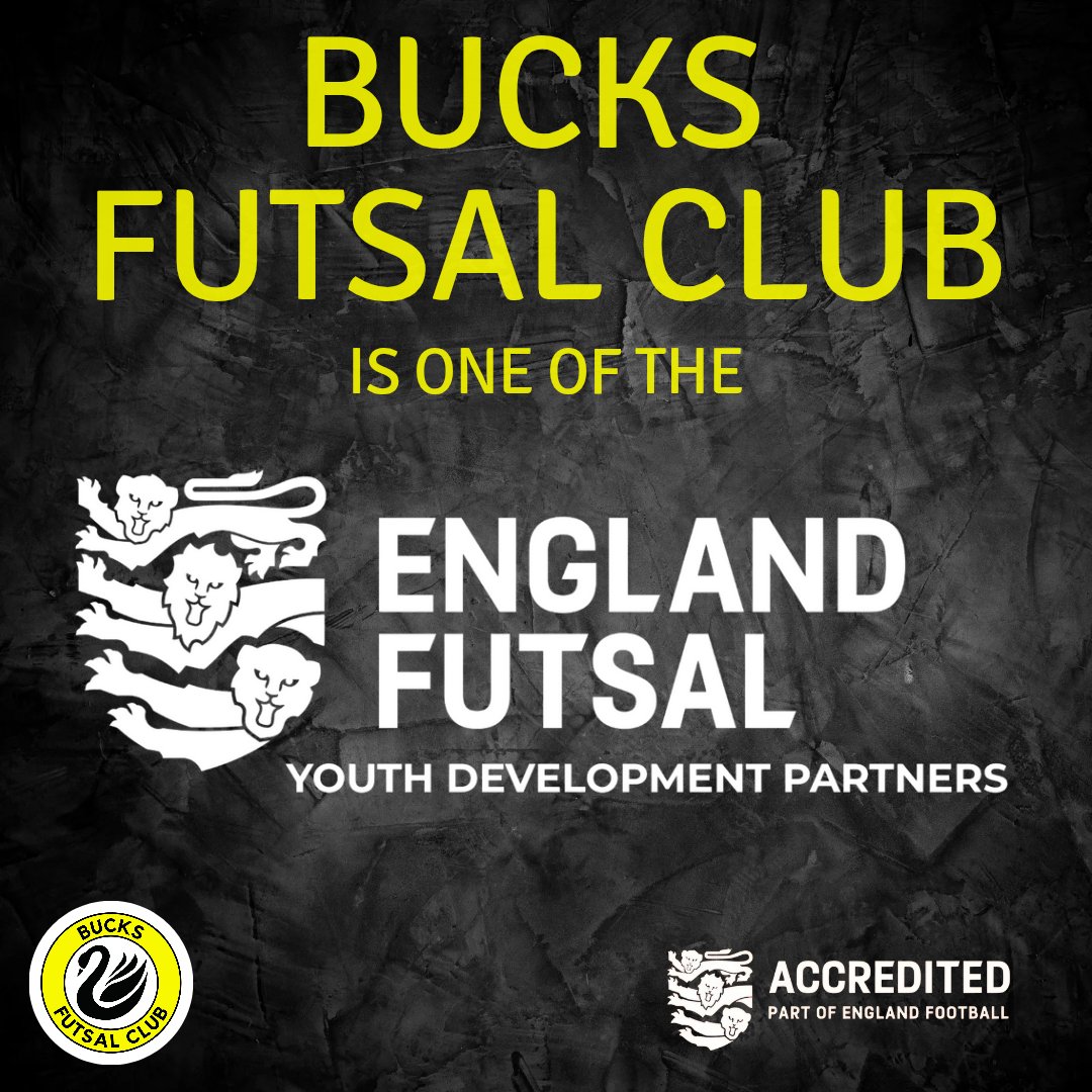 BucksFutsalClub's tweet photo. 🚨 YOUTH DEVELOPMENT PARTNER 🚨

@bucksfutsalclub are delighted to be invited as one of only 24 organisations nationally to work with @englandfutsal as a #YouthDevelopmentPartner #YDP 

https://t.co/s5aNl69FPB

#ReadyOrNot 
#LikeFootballButBetter https://t.co/RFe4fTTIvu