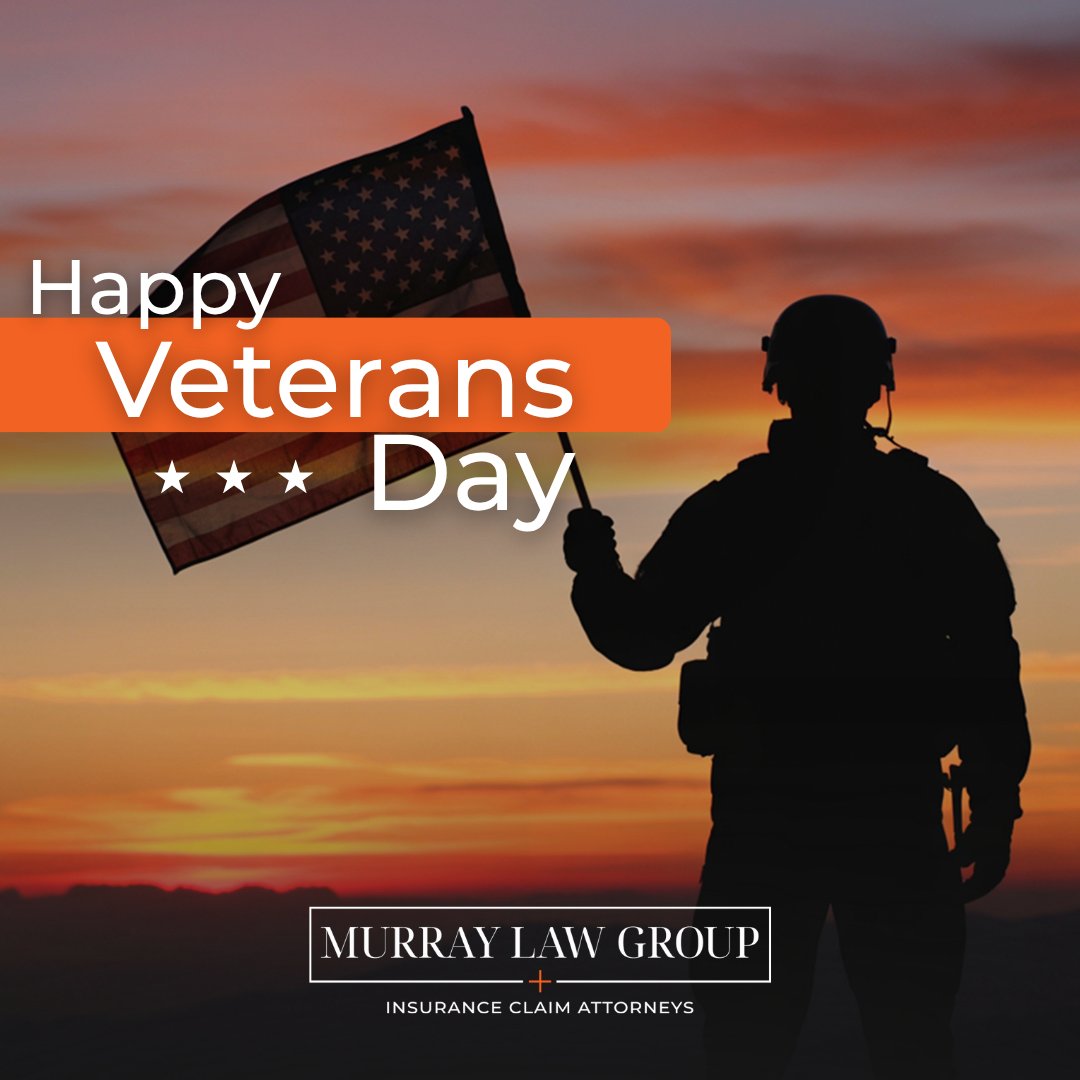 At Murray Law Group, we fight for rights made possible by those who wore the uniform. To every veteran: thank you for your service, integrity, and unwavering commitment to protecting others.

#VeteransDay #ThankYouVeterans #TampaBay #MurrayLawGroup