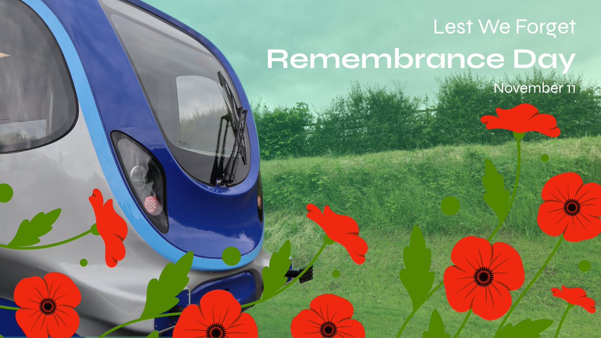 greenwayrail's tweet photo. Today, we pause to remember those who gave their lives for our freedom. 🌺

We will remember them.

#RemembranceDay #LestWeForget #VeryLightRail #FutureOfRail https://t.co/Lc9B6MU6x1