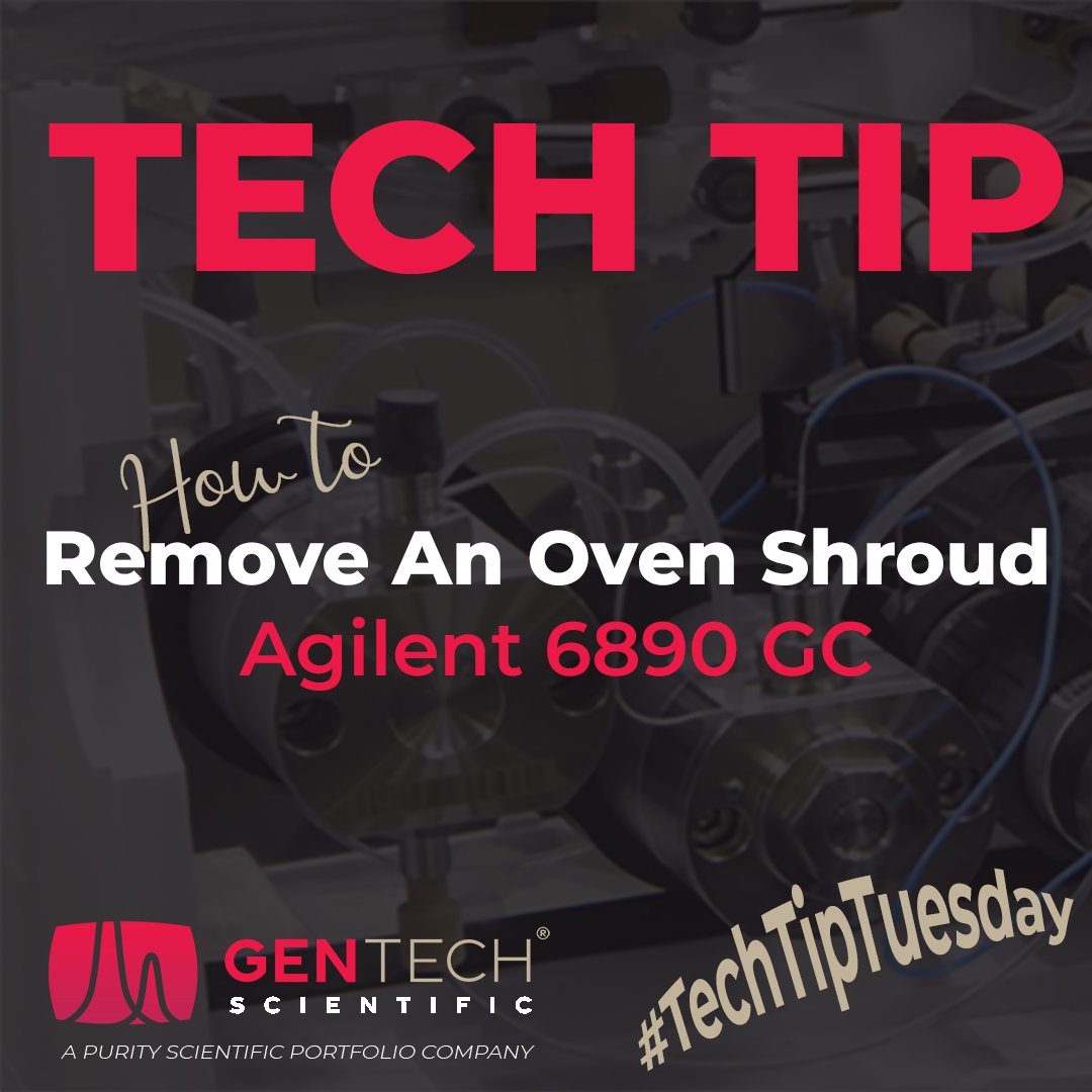 GenTechSci's tweet image. The Agilent 6890 GC is a trusted lab workhorse — and proper maintenance keeps it that way.

This week’s #TechTip shows how to remove the oven shroud on a 6890 GC.
🎥 Watch: hubs.la/Q03St46n0

🧠 Read: hubs.la/Q03St3NY0
#TechTipTuesday #GasChromatography #Agilent6890