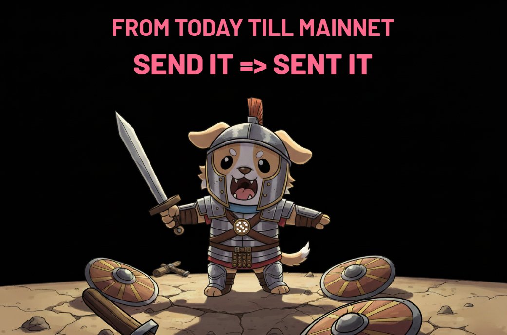 AfnasP340870's tweet image. Sentient [ CHECKPOINT ]

IF you say you're a true supporter to the project &amp;amp; trust the GRID x Open AGI vision

from today till @SentientAGI mainnet day 👇

whenever u see a post that gets u bullish 

we NO longer say '' SEND IT ''❌

we're going to say '' SENT IT '' ☑️

#SENTIT