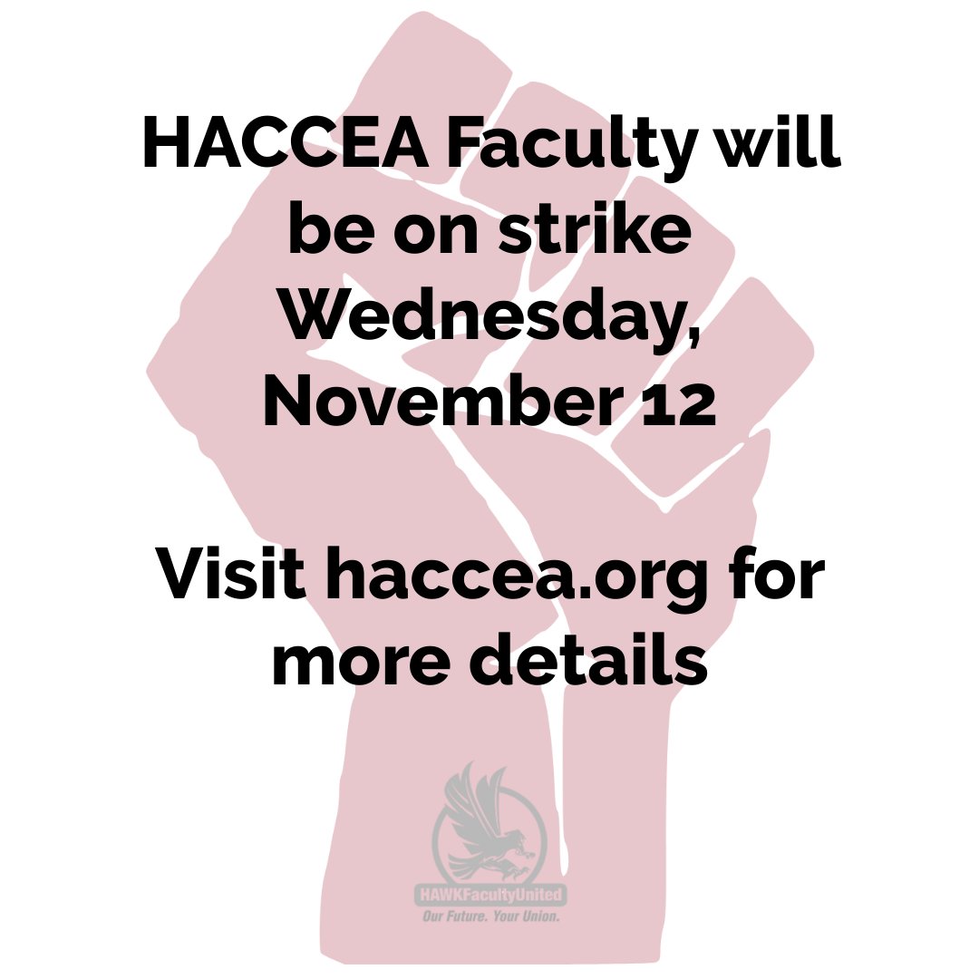 HawkFacultyUnited (@hawkprofsunited) on Twitter photo 