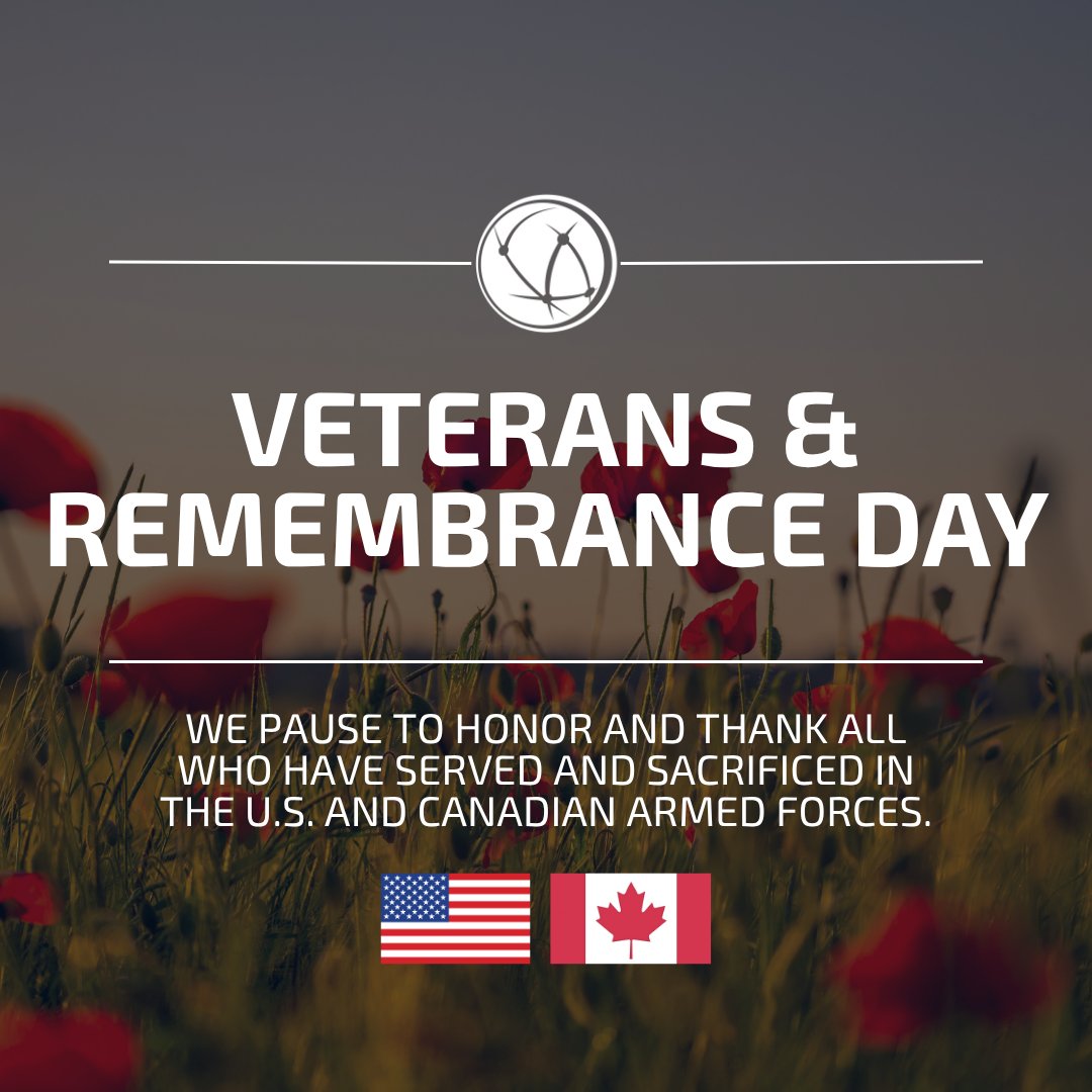 In honor of Veterans Day and Remembrance Day, we express our deepest gratitude to the men and women who have served in the U.S. and Canadian Armed Forces.

To all who have served, MISTRAS thanks you for your dedication and courage. 

#MISTRAS #VeteransDay #RemembranceDay