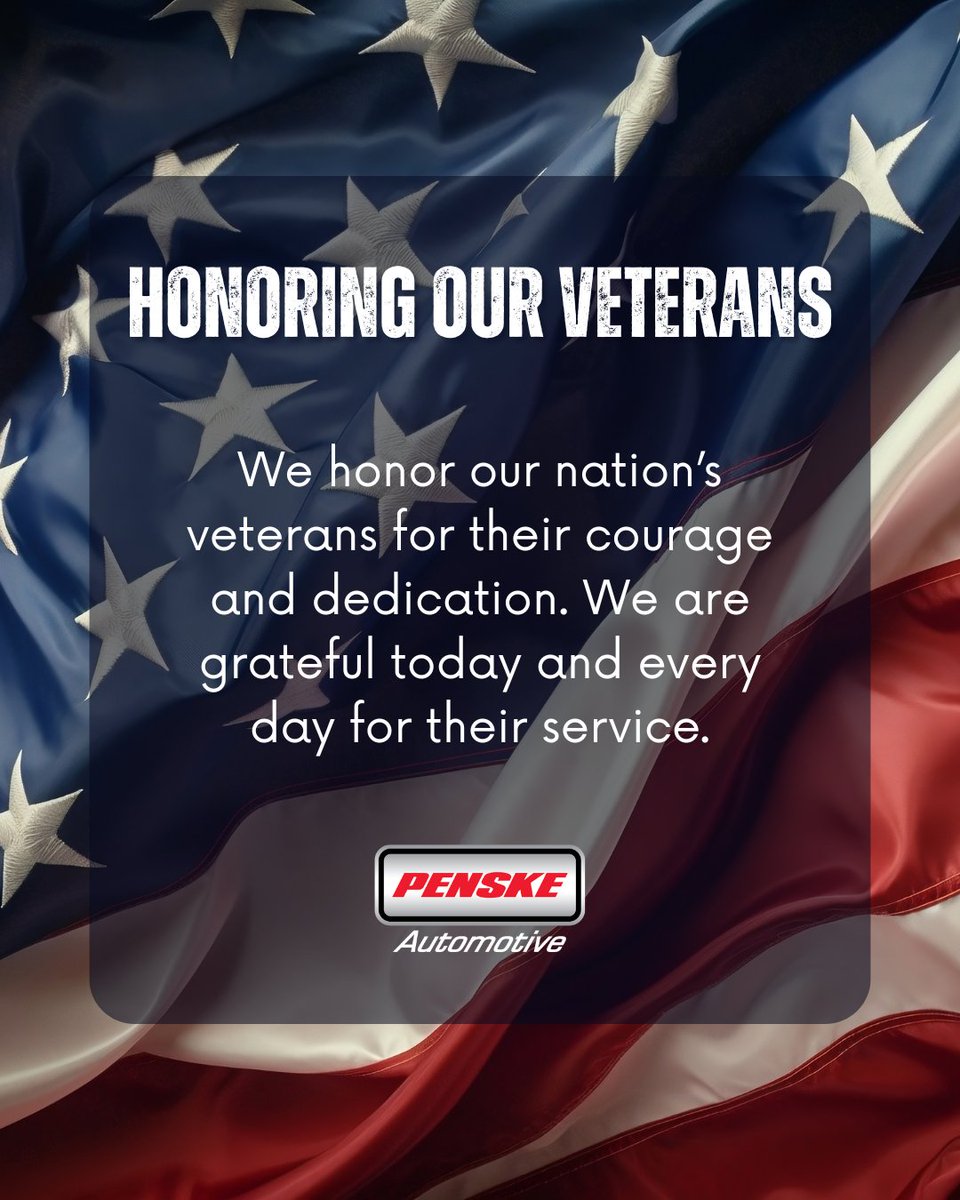Today we honor the courage, sacrifice, and service of our nation’s veterans. Thank you to all who have served 🎖️