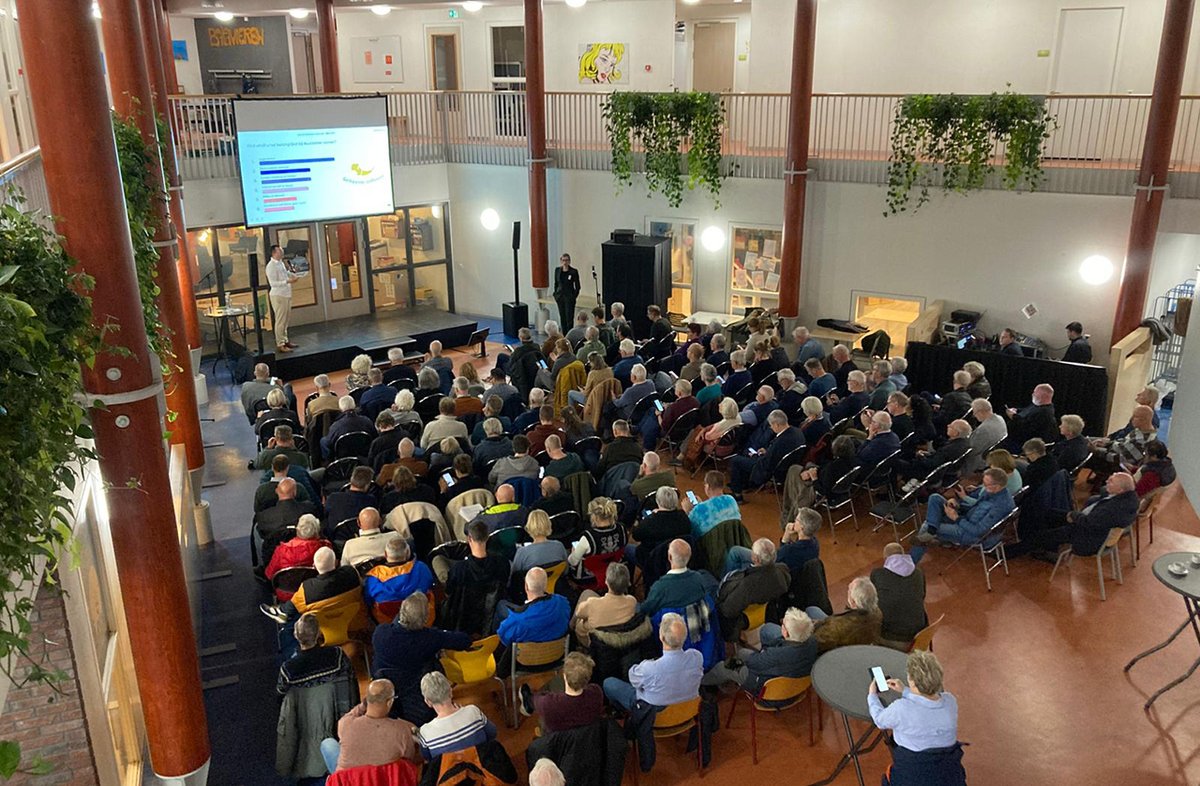 Bewonersavond ‘Duurzaam wonen in Legmeer’ drukbezocht - meerbode.nl/bewonersavond-…