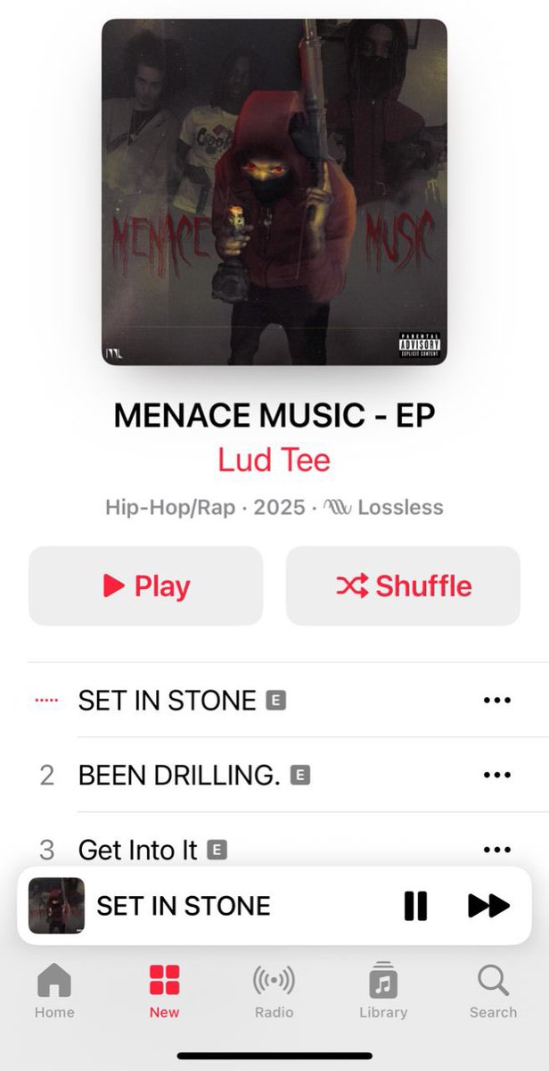 Grand Arising Superstars 🌟

Get Familiar With “Lud Tee” One Of Talents Under Our Roster.

Go Check Out “Lud Tee” Newest Release A 5 Track EP Titled “Menace Music” 

• Apple Music - music.apple.com/ng/album/menac…

• Spotify -  
open.spotify.com/album/1UqPY9hs…